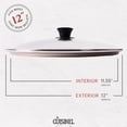 thumbnail image 2 of Tapa de cristal Cuisinel, 30 cm, templada, apta para horno, universal, 2 of 7