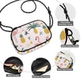 thumbnail image 3 of FORMRS Mini Crossbody Bag for Women Adjustable Rope Shoulder Casual Phone Purse, Flamingo Pattern, 3 of 7