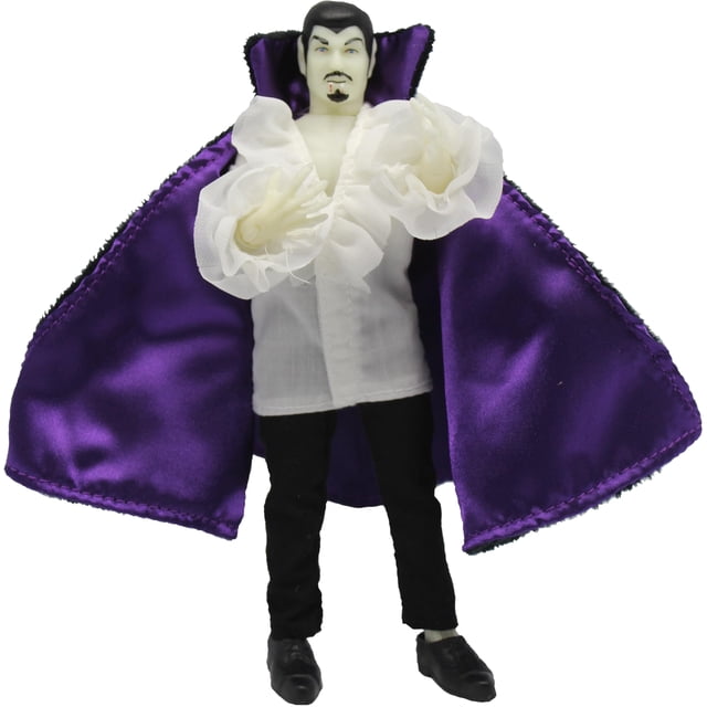 Figura de acción Mego, Drácula que brilla en la oscuridad, 20 cm, edición limitada