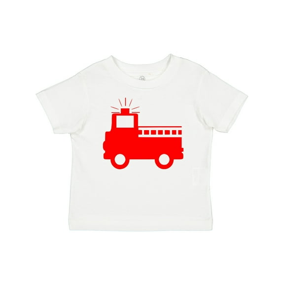 Inktastic Cute Red Firetruck Boys or Girls Baby T-Shirt