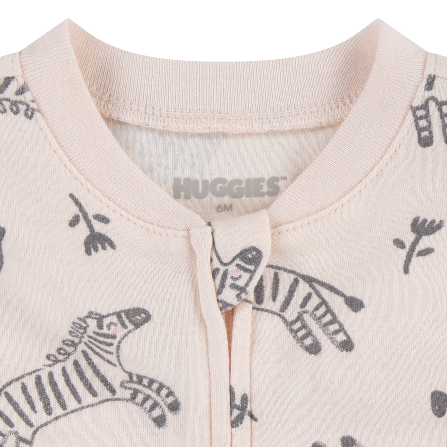 Huggies Baby Girls Footed Coveralls, Sizes NB-9M