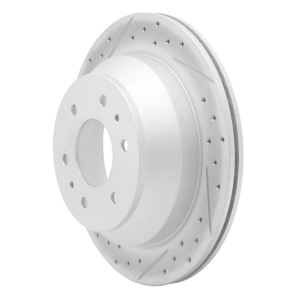 Dynamic Friction Company 830-48045L DFC Geoperformance Rotor - Drilled and Slotted