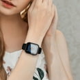 thumbnail image 7 of Njjex for Apple Watch Screen Protector Case Series 8 7 45mm; iWatch Protective Face Cover; Tempered Glass Film Hard PC Bumper for Women Men; Ultra-Thin Guard - Black, 7 of 7