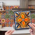 thumbnail image 1 of Simulation Tile Sticker 3D Self-Adhesive Removable Wall Paper Tile DIY Craft Decoration for Kitchen Bathroom, 1 of 7