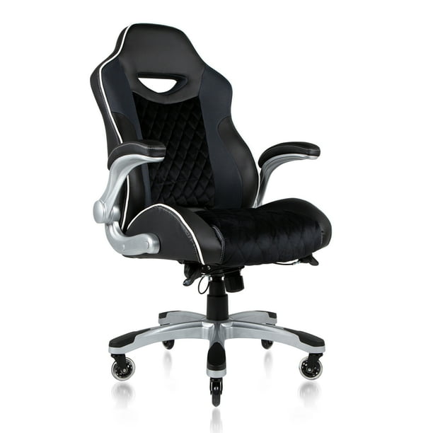 NOUHAUS Velour Gaming Chairs for Adults. Ergonomic Computer Desk Chair