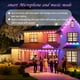 thumbnail image 2 of Luces exteriores permanentes Honche Multicolor 34m 72 LED, 2 of 6