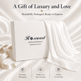 thumbnail image 6 of White Silk Pillow Cases King with Zipper, 6A Grade 22 Mulberry Silk Pillowcase for Hair and Skin, Pure Silk, Wrinkle Free, Anti Aging , Anti Acne, 1 Pc 20"x36", 6 of 7