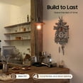 thumbnail image 4 of Cuckoo Clock for Wall,Large Vintage German Traditional Chalet Forest House Handcrafted Pendulum Quartz Clock,Grandfather Clock for Home Decor, 4 of 13