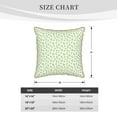 thumbnail image 2 of KLL Bamboo 1 Decorative Throw Pillow Covers Velvet Soft for Couch Sofa Bedroom Living Room Outdoor (No pillow core)- 18"x18", 2 of 5