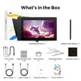 thumbnail image 6 of UGEE 15.4 inch Graphics Drawing Tablet with Screen, 16K Pressure Sensitivity, 143%sRGB Pen Display for Windows/Mac/Android, 6 of 12