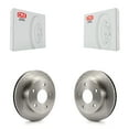 thumbnail image 1 of CMX Front Disc Brake Rotors Pair for Car 2000-2001 Dodge Ram 1500 4WD K8-100214, 1 of 8