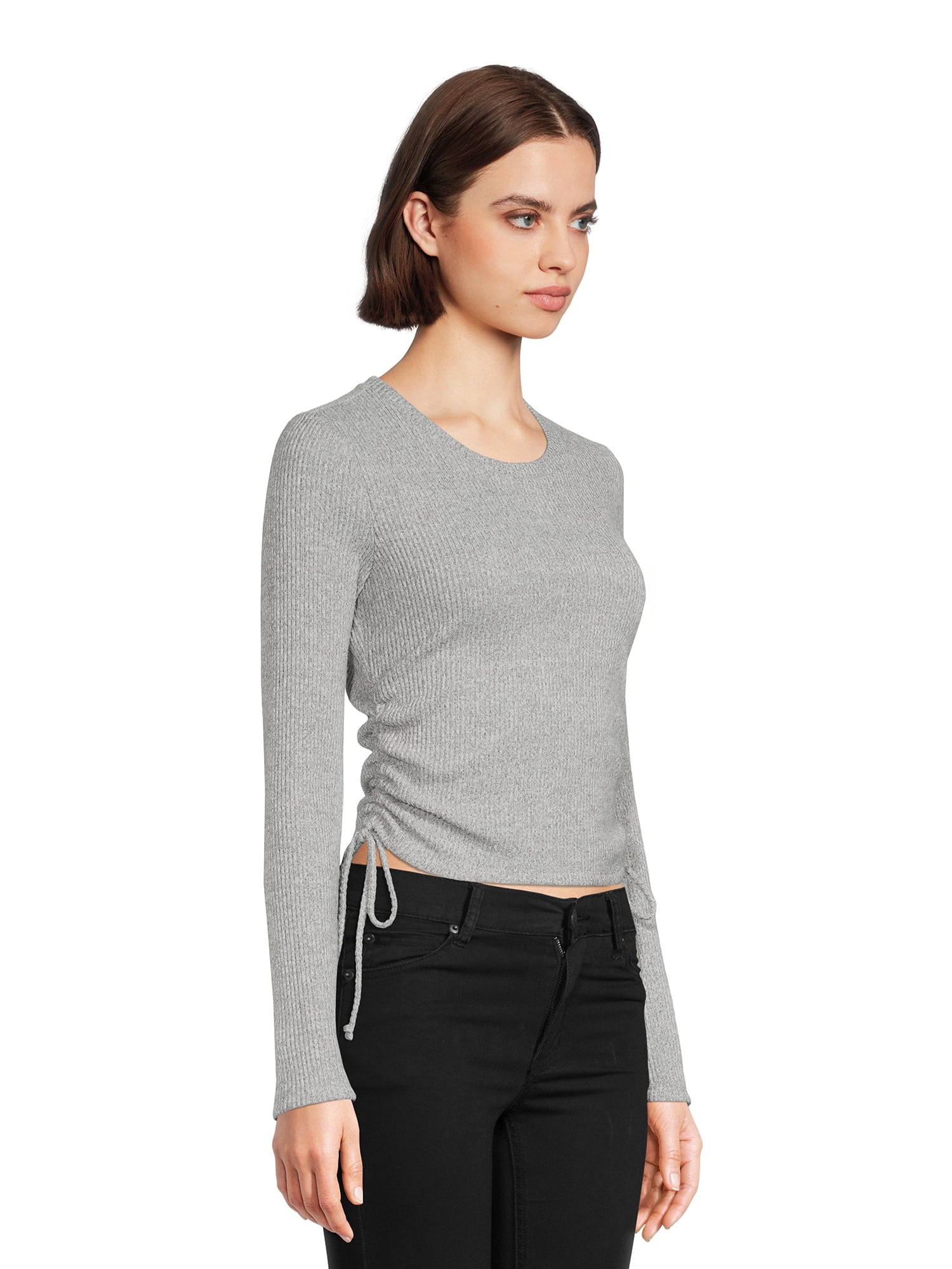 Self Esteem Juniors Cinched Hacci Top
