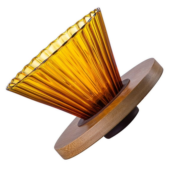 GOOHOCHY Pour-Over Coffee Filter Cone Filter Holder 1 Set