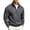 Dark Gray, variant on 1/4 Zip Pullover Mens Casual Mock Neck Pullover Slim Fit Long Sleeve Daily Wear Sweater Camel XL