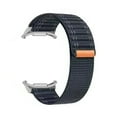 thumbnail image 2 of Compatible with Samsung Galaxy Watch Ultra 47MM 2024 Bands,Breathable Elastic Nylon Loop stretchy Strap Adjustable Replacement Wristbands for Galaxy Watch Ultra,Darkblue, 2 of 16
