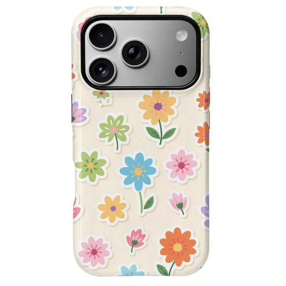 SKLYDDI Funda para iPhone con Diseño Floral Estético