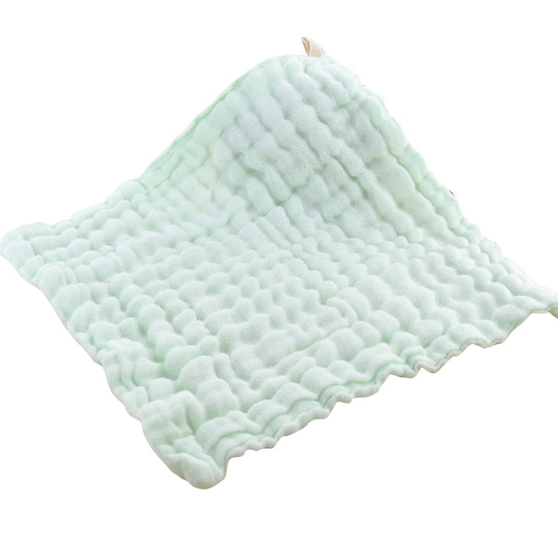 Newborn Baby Muslin Washcloths Face Towel for Sensitive Skin Set of 10 White Natural Muslin Cotton Extra Soft Wipes-Baby Registry as Shower Gift 11’’x11’’