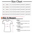 thumbnail image 3 of Leutsin T-Shirt à Col en V pour Femmes à Manches Courtes Été Uni Ample Blouse Hauts, 3 of 6