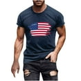 thumbnail image 2 of EGNMCR T-Shirts pour Hommes, Col Rond Décontracté, Impression Numérique 3D, Pull de Sport, Manches Courtes, Blouse, Cadeaux pour Hommes, 2 of 5
