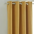 thumbnail image 3 of Bouclair Chita Jaune Rideau Occultant 52x96 Po (132x244 cm), 3 of 8