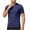 Navy, variant on SAWOBUUN Mens Quick Dry Athletic T-Shirt Short Sleeve Moisture Wicking Workout Top Lightweight Breathable Stretch Gym Running Tee