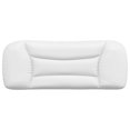 thumbnail image 3 of vidaXL Headboard Cushion White 100 cm Faux Leather, 3 of 5