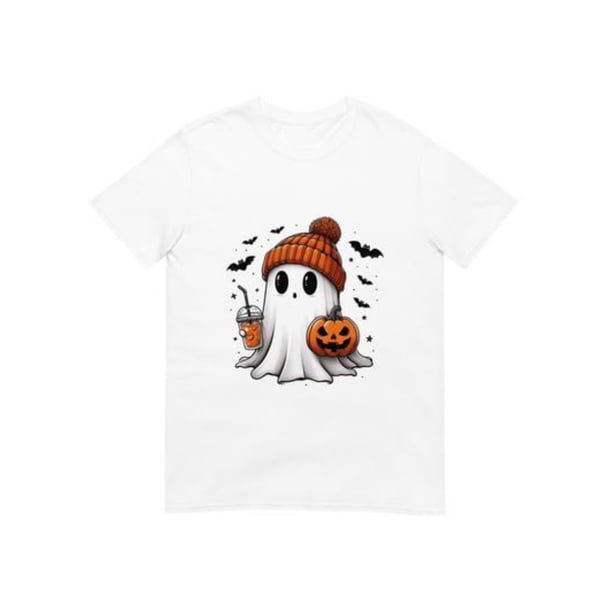 Jonah ~ The Ghost with the Most (ViRaL HaLLoWeeN Tee) unisex Short Sleeve T-Shirt Printed in the uSa