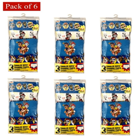 

Paw Patrol Toddler Boys 3pk Training Pants 3t Pack Of 6