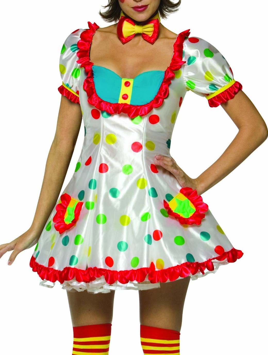 Clown Female Adult Halloween Costume