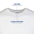 thumbnail image 3 of Gildan Men's Tag Free, Crew T-shirts, White, 6-pack 5XL, 3 of 3