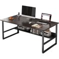 thumbnail image 1 of Escritorio Minimalista para Computadora o Laptop Mesa de Ordenador Industrial Ideal Home Oficina Recamara o Dormitorio, Fácil Armado, 1 of 4
