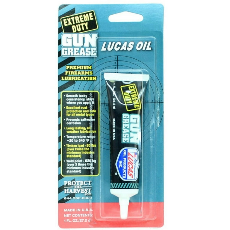 Lucas Oil Extreme Duty Gun Needle Oiler, Grease, CLP, Bore Solvent 