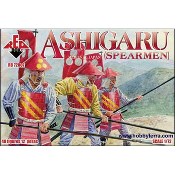 1 72 Ashigaru Spearmen Medieval Japan 48 Walmart Com Walmart Com