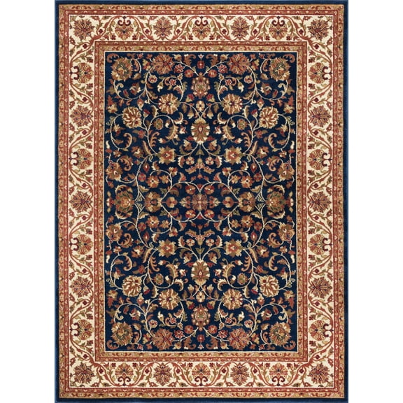 Tayse Sns4858 Sensation Ventura 5 1/4' X 7 1/4' Traditional Rectangular Area Rug