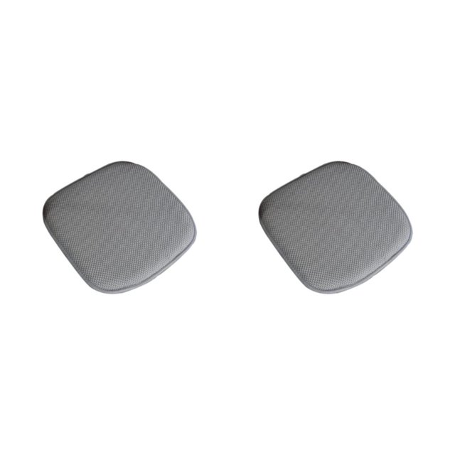 Maytalsory 1/2/3/5 Memory Cotton Chair Pads For Unmatched Comfort And Support Soft Memory Cotton Chair Cushion LightGray-B 40*40cm 2PCS