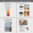 thumbnail image 4 of Calentador de pared Cadet Energy Plus CEC163TW 1600W 5460BTU 240V, 4 of 6