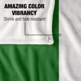 thumbnail image 4 of Italian Flag Officially Licensed Silky Touch Super Soft Throw Blanket 50' x 60', 4 of 6