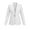 White, variant on Womens Blazer Casual Long Sleeve Button Front Lightweight Spring Fall Jacket Blazers with Pockets White