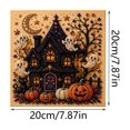 thumbnail image 7 of Spook House Halloween Diamond Pearl Art Kits for Adults, DIY Pearl Painting Ghost House Diamond Spooky, 3D Crafts DIY Fall Home Decor for Wall, Party Gift, 7 of 7