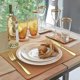 thumbnail image 4 of SNQ Dinner Fork Set - 20 cm - 6 Pieces - Gold Food Forks, Table Forks, Cutlery Forks - Dishwasher Safe - For Home, Kitchen or Restaurant, 4 of 4