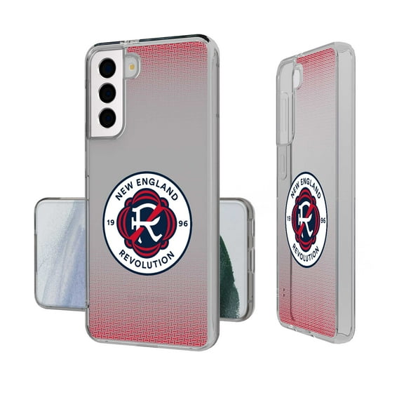 Keyscaper New England Revolution Linen Logo Galaxy Clear Case