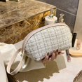thumbnail image 2 of Sac de Rangement pour Rouges à Lèvres en Tweed à Fermeture Éclair, Grande Capacité, avec Poignée, pour Femmes et Filles, 2 of 9