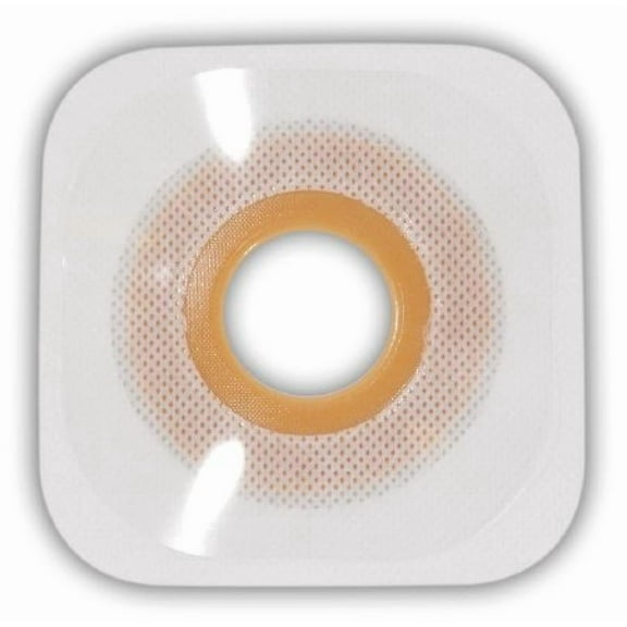 Esteem Synergy Ostomy Barrier, Trim to Fit, 4.5 x 4.5 Inch, Standard Wear, 1-7/8 Inch Opening, 10 Count