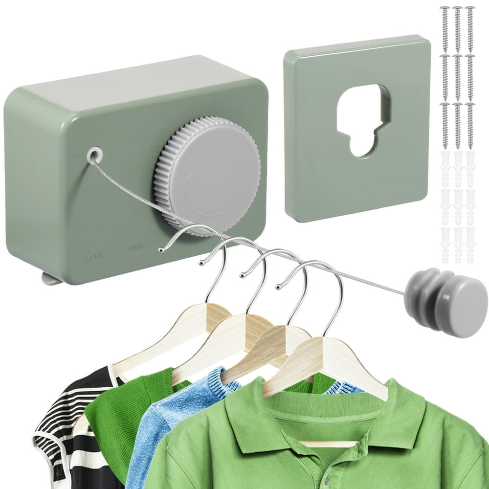 Long retractable clothesline hotsell