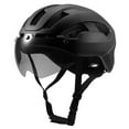thumbnail image 1 of Breathable Cycling Helmet with Rear Light Magnetic Goggles Women Men Lightweight Safety Helmet Bike Helmet, 1 of 8