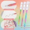 thumbnail image 3 of 36 Pcs Rainbow Gel Pens Color Changing Glitter Neon Gel Pens Rainbow Pens for Adult Coloring Book, 3 of 5