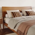 thumbnail image 5 of Phoenix Queen Solid Wood Platform Bed with Twin XL Trundle in Light Toffee, 5 of 14