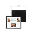 thumbnail image 4 of Prinz 5-Opening 20" X 16" Memories Collage Picture Frame, for Multi-Size Photos, White-Black, 4 of 5