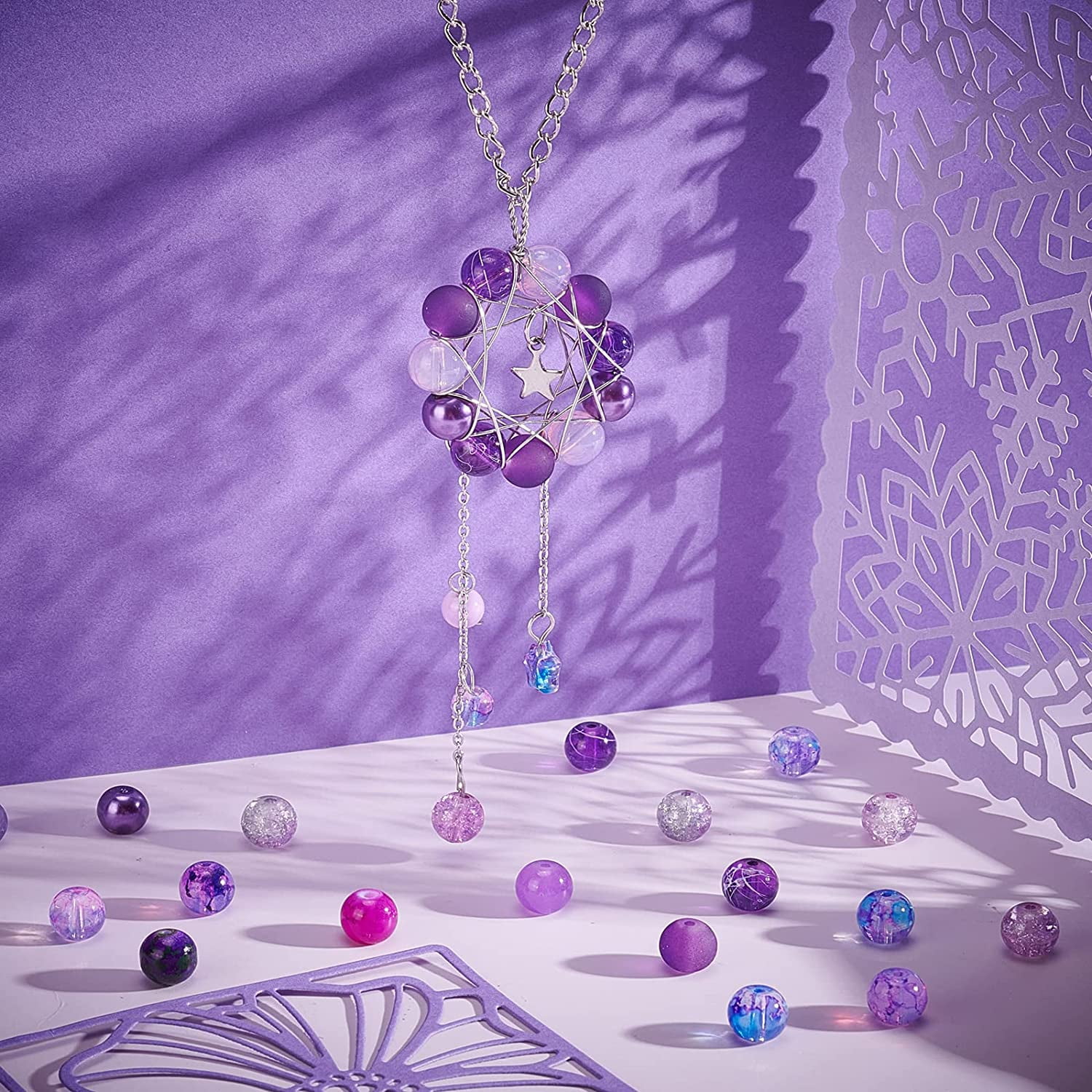 Glass Beads for Beading Jewelry Making Round Mixed color 6mm Hole: 1~1.6mm 24colors about 60pcs/color 1440pcs/box