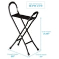 thumbnail image 5 of Medical Travel Seat Cane with Sling Seat, 5 of 5